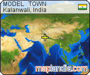 MODEL   TOWN satellite map