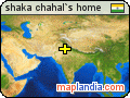shaka chahal`s home satellite map