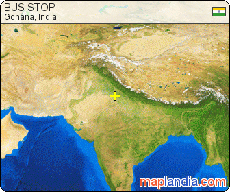 BUS STOP satellite map