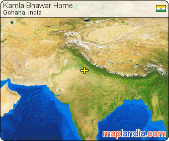 Kamla Bhawar Home satellite map