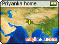 Priyanka home satellite map