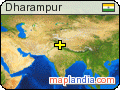 Dharampur satellite map