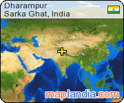 Dharampur satellite map