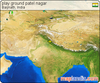 play ground patel nagar satellite map