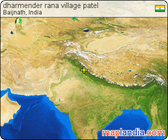 dharmender rana village patel  satellite map