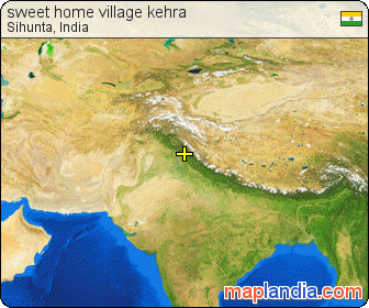 sweet home village kehra  satellite map