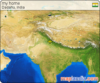 my home satellite map