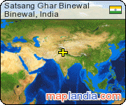 Satsang Ghar Binewal satellite map