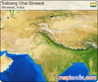 Satsang Ghar Binewal satellite map