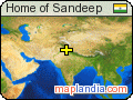 Home of Sandeep satellite map