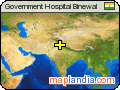 Government Hospital Binewal satellite map