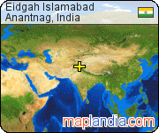 Eidgah Islamabad satellite map