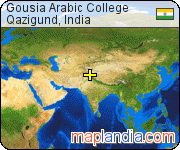 Gousia Arabic College  satellite map