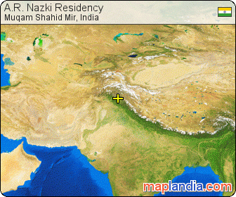 A.R. Nazki Residency satellite map