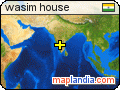 wasim house satellite map