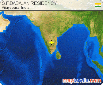 S.F.BABAJAN RESIDENCY satellite map