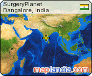 SurgeryPlanet satellite map