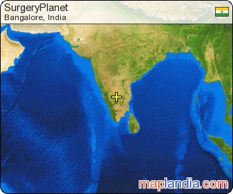 SurgeryPlanet satellite map