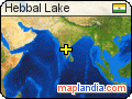 Hebbal Lake satellite map