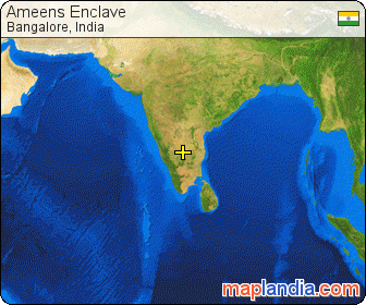 Ameens Enclave satellite map