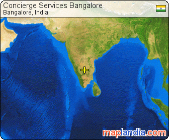 Concierge Services Bangalore satellite map