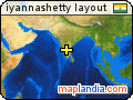 iyannashetty layout satellite map
