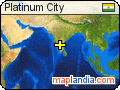 Platinum City satellite map