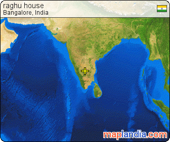 raghu house satellite map