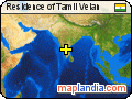 Residence of Tamil Velan satellite map