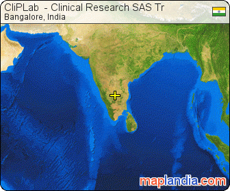 CliPLab  - Clinical Research SAS Tr satellite map