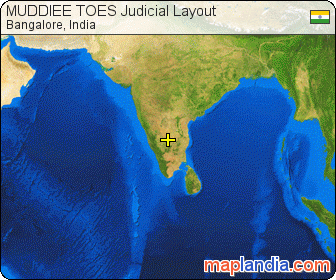 MUDDIEE TOES Judicial Layout  satellite map