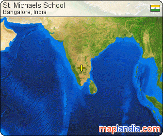 St. Michaels School satellite map