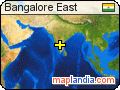 Bangalore East satellite map