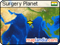 Surgery Planet satellite map