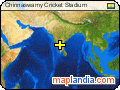 Chinnaswamy Cricket Stadium satellite map