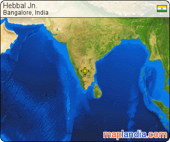 Hebbal Jn. satellite map