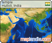 temple  satellite map