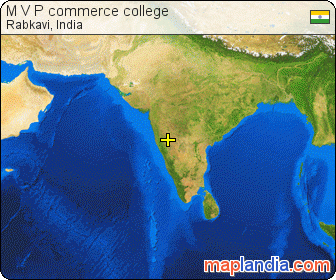 M V P commerce college satellite map