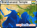 Bramhanand Temple satellite map