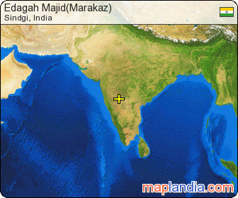 Edagah Majid(Marakaz) satellite map