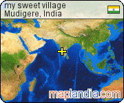 my sweet village satellite map