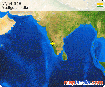 My village satellite map