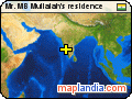 Mr. MB Mullaiah's residence  satellite map