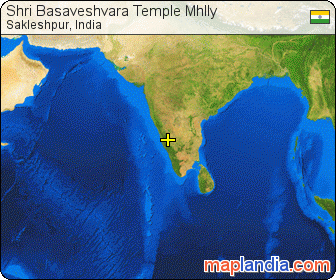 Shri Basaveshvara Temple Mhlly satellite map