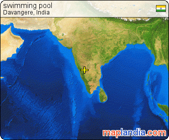 swimming pool satellite map
