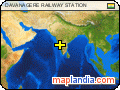 DAVANAGERE RAILWAY STATION satellite map