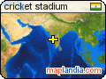 cricket stadium satellite map