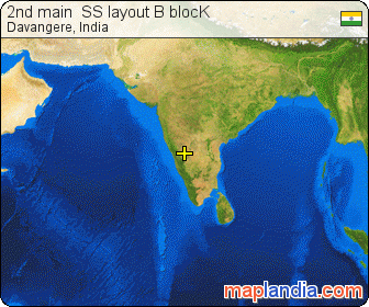 2nd main  SS layout B blocK satellite map