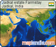 Jadkal estate Farmstay satellite map