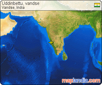 Uddinbettu, vandse satellite map